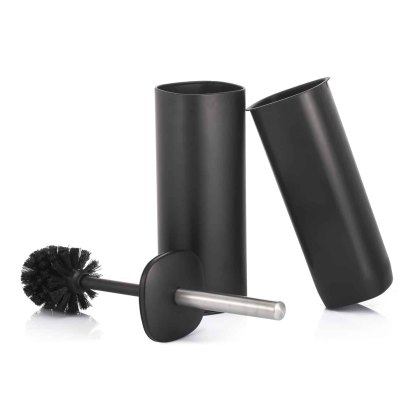 Showerdrape Capri Toilet brush Holder Black