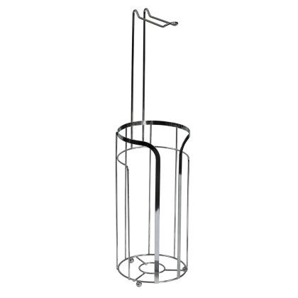 Showerdrape Dante Chrome Toilet Roll Holder & Spare Combo Showerdrape Dante Chrome Toilet Roll Holder & Spare Combo
