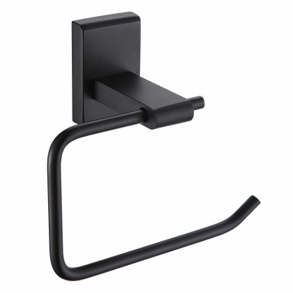 Showerdrape Unity Black Toilet Roll Holder Showerdrape Unity Black Toilet Roll Holder