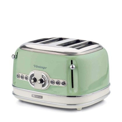 Ariete Vintage 4 Slice Toaster Green Ariete Vintage 4 Slice Toaster Green