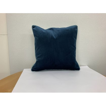 Tru Living Darla Velvet Blue Cushion Cover
