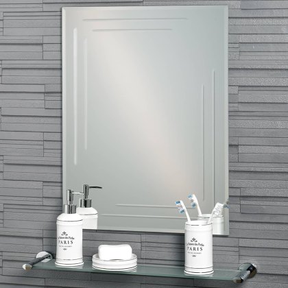 Showerdrape Chelsea Rectangular Mirror