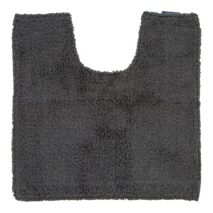 Christy Reversible Pedestal Mat Graphite