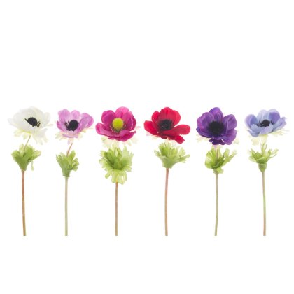 Floralsilk Alfresco Anemone Assortment Colours Floralsilk Alfresco Anemone Assortment Colours