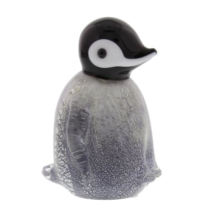 Sophia Objects D'Art Penguin Chick Glass Figurine Sophia Objects D'Art Penguin Chick Glass Figurine