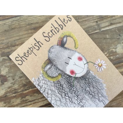 Alex Clark Sheepish Small Kraft Notebook