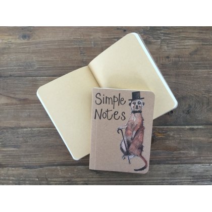 Alex Clark Meerkat Small Kraft Notebook Alex Clark Meerkat Small Kraft Notebook