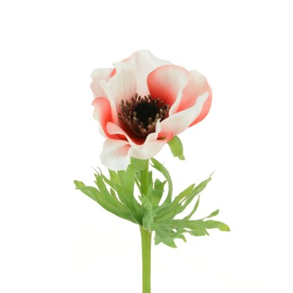 Floralsilk Pale Red Anemone Spray Floralsilk Pale Red Anemone Spray