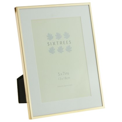 Sixtrees Park Lane Rose Gold Narrow Profile Photo Frame Sixtrees Park Lane Rose Gold Narrow Profile Photo Frame