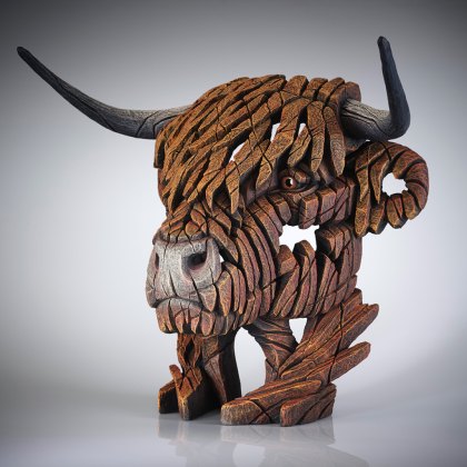 Edge Sculptures Highland Cow Bust