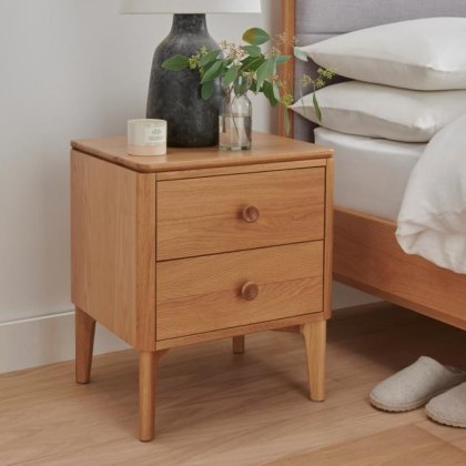 Anders Oak Bedside Table