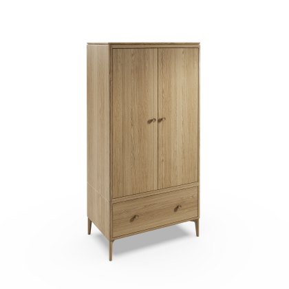 Anders Oak 2 Door Wardrobe