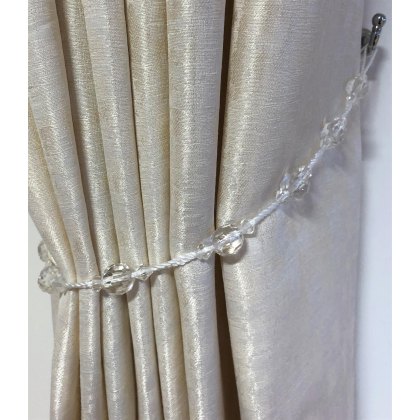 Twinkle Tie Back Pair Crystal Twinkle Tie Back Pair Crystal