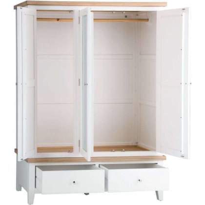 Derwent White 3 Door Wadrobe