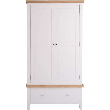 Derwent White 2 Door Wardrobe