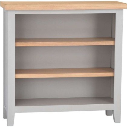 Derwent Grey Small Wide Bookcase