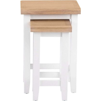 Derwent White Nest of 2 Tables