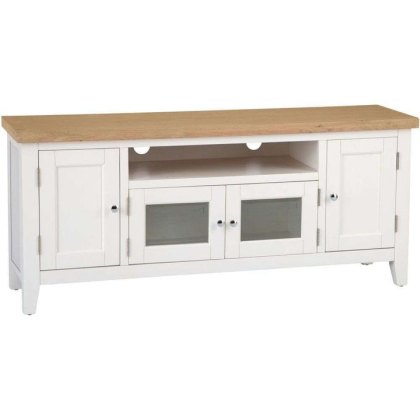 Derwent White Large TV Unit