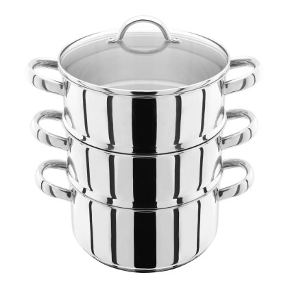 Judge Stainless Steel 3 Tier Steamer Judge Stainless Steel 3 Tier Steamer
