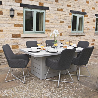 6 Seater Garden Furniture Rattan sets Aldiss of Norfolk