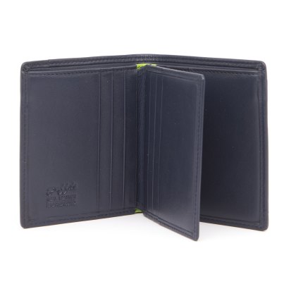 Golunski Gents Navy Green Notecase