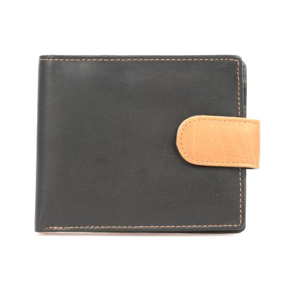Golunski Black and Tan Notecase Golunski Black and Tan Notecase
