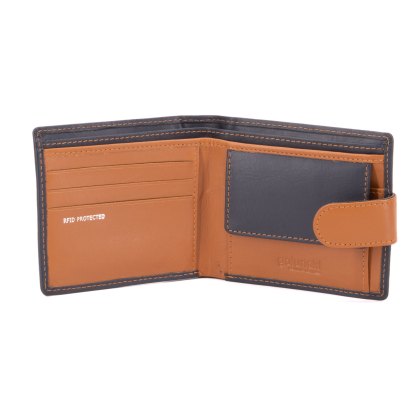 Golunski Gents Navy Tan Notecase