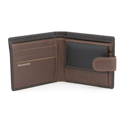 Golunski Gents Black Brown Notecase