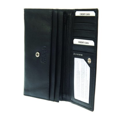 Golunski Ladies Black Fold Purse
