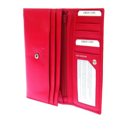 Golunski Ladies Red Fold Purse