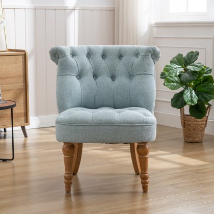 Cotswold Accent Chair in Duck Egg