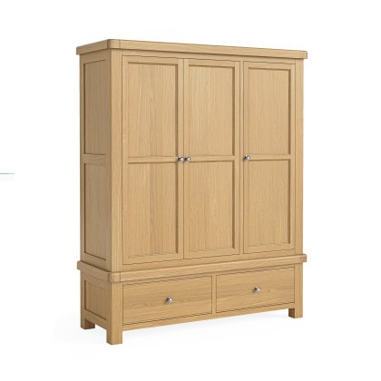 Casterton Triple Wardrobe