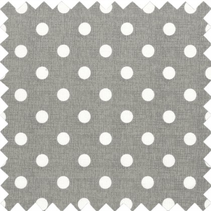 Grey Spot Medium Sewing Box with Handle