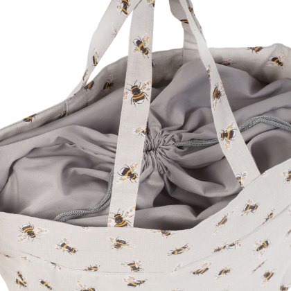 Beautiful Bees Drawstring Craft Bag