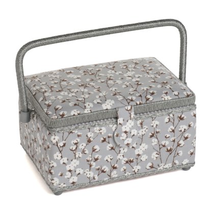 Cotton Plant Medium Sewing Box Cotton Plant Medium Sewing Box