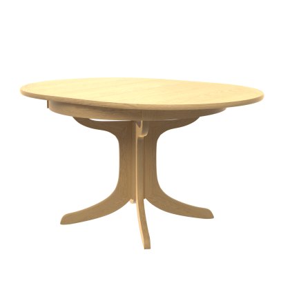 Warwick Oak Round Crown Dining Table