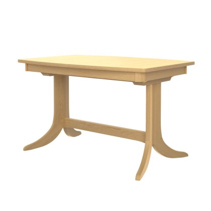 Warwick Oak Large Rectangle Pedestal Dining Table