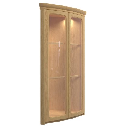 Warwick Oak Corner Display Top