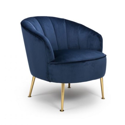 Stella Accent Chair Navy
