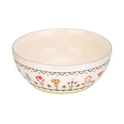 Cath Kidston Painted Table Ceramic Large 26cm Serving Bowl