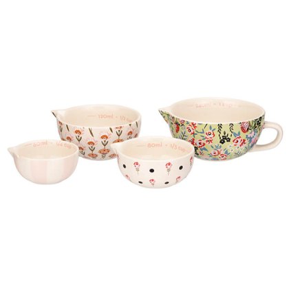 Cath Kidston Painted Table Ceramic Measuring Cups