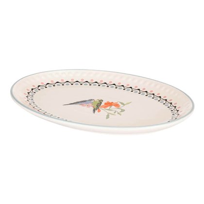 Cath Kidston Painted Table 36cm Ceramic Oval Platter