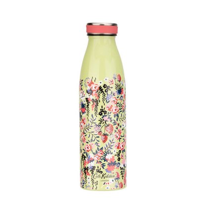 Cath Kidston Painted Table Ditsy Floral Stainless Steel 460ml Green Bottle Cath Kidston Painted Table Ditsy Floral Stainless Steel 460ml Green Bottle