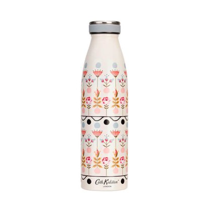 Cath Kidston Painted Table Stainless Steel 460ml Bottle Cath Kidston Painted Table Stainless Steel 460ml Bottle
