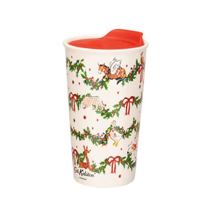 Cath Kidston Christmas 300ml Travel Mug