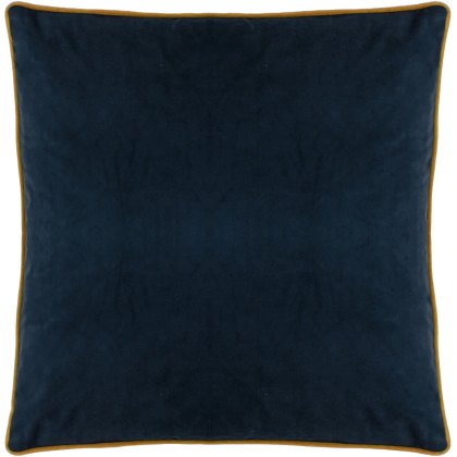 Evans Lichfield Chatsworth Artichoke Velvet Cushion Midnight