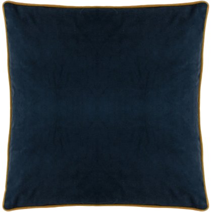 Evans Lichfield Chatsworth Artichoke Velvet Cushion Midnight