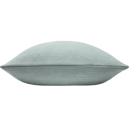 Evans Lichfield Dalton Slubbed Cushion Sea Blue
