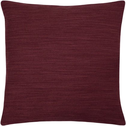 Evans Lichfield Dalton Slubbed Cushion Wine Evans Lichfield Dalton Slubbed Cushion Wine