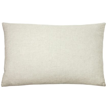 Furn Contra Velvet Cushion Natural